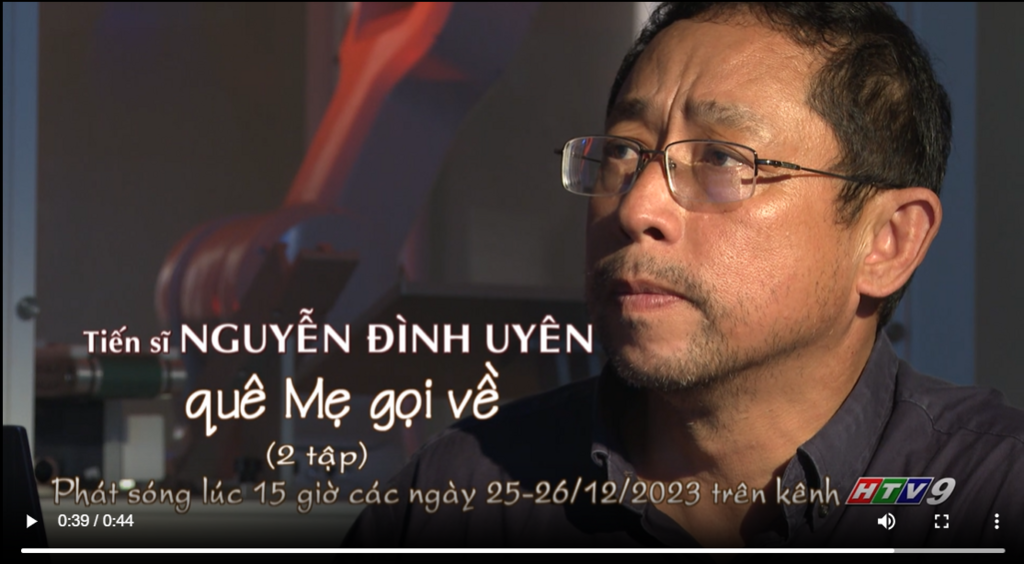 Phim tài liệu "Tiến sĩ Nguyễn Đình Uyên - Quê mẹ gọi về"